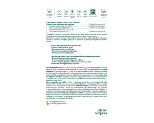 HMF Travel Probiotic Formula Genestra Brands