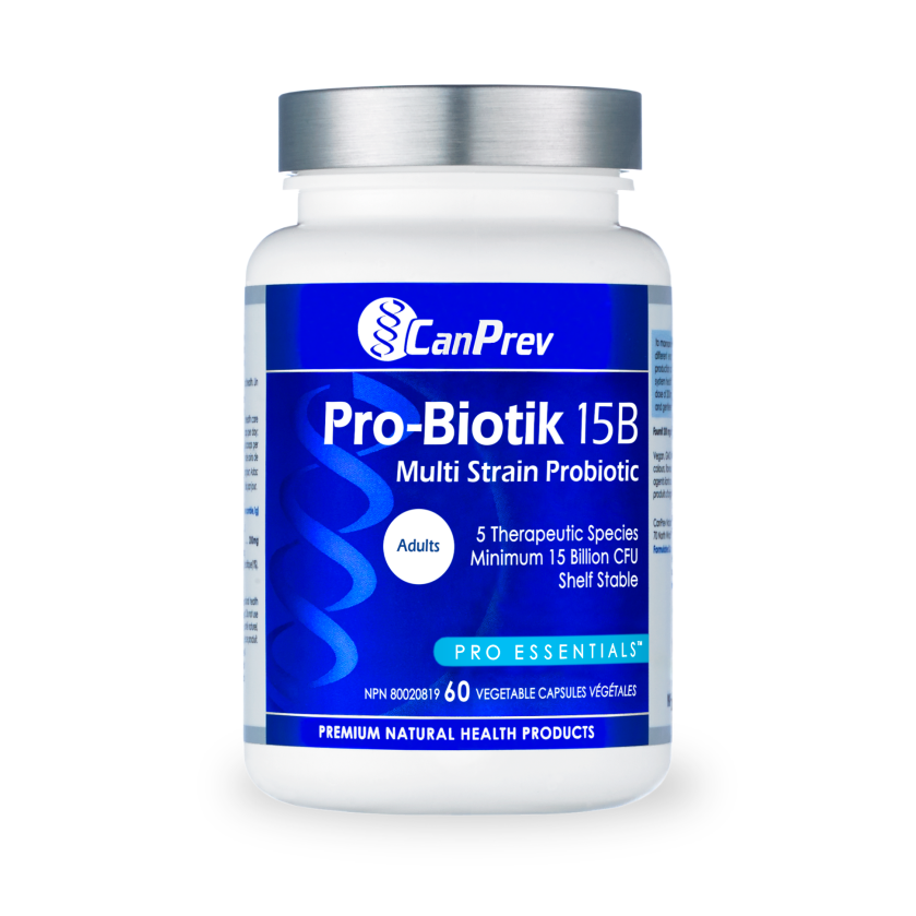 CanPrev Pro-Biotik 15B Multi Strain Probiotic