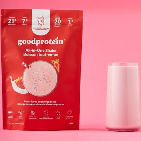 Good Protein All-in-One Shake Strawberries & Cream 440g