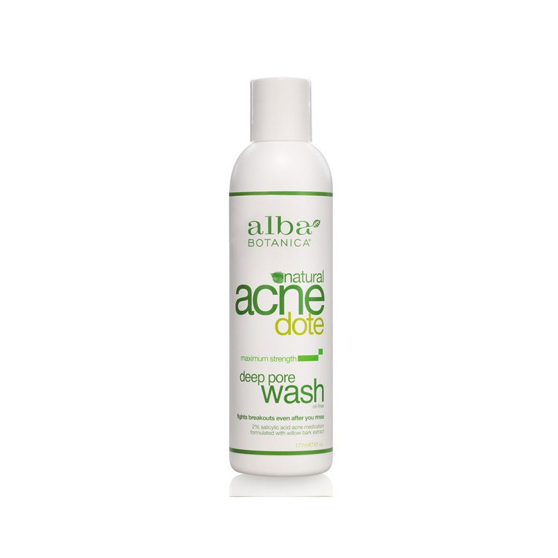 Alba Botanica Natural ACNEdote Deep Pore Wash
Maximum Strength 177 mL