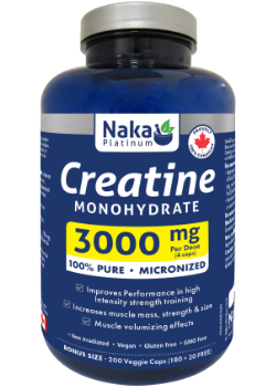 Creatine Monohydrate 3000mg - 200 V-Caps
