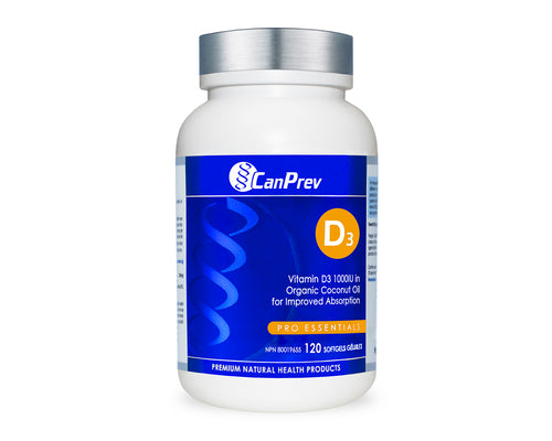 CanPrev Vitamin D3 1000 IU 120 Softgels