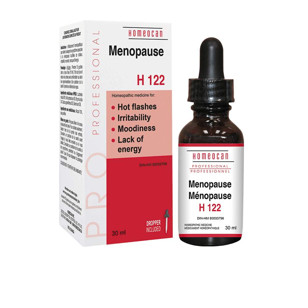 H122, H 122, Homeocan.ca menopause drops