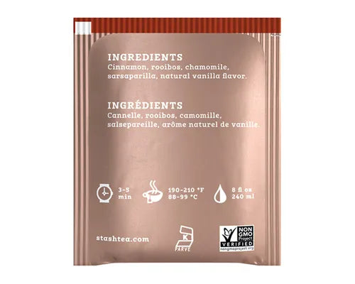 Stash Cinnamon Vanilla Rooibos Caffeine Free