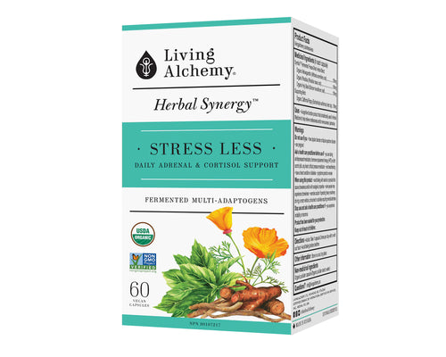 Living Alchemy Stress Less 60 Vegan Caps