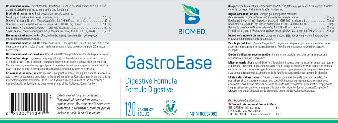 Biomed gastroease