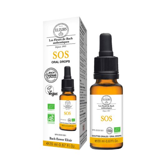 SOS Organic Compound Elixir 20 ml | Bach Flowers (Homeopathic)