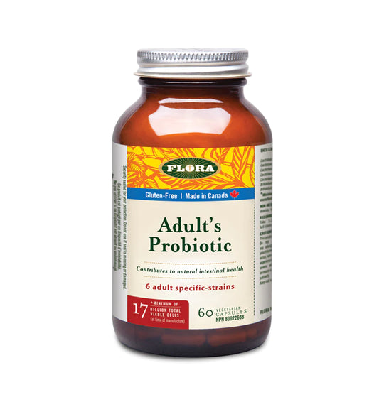 ADULT'S PROBIOTIC | PROBIOTIQUE POUR ADULTES (60 Capsules)