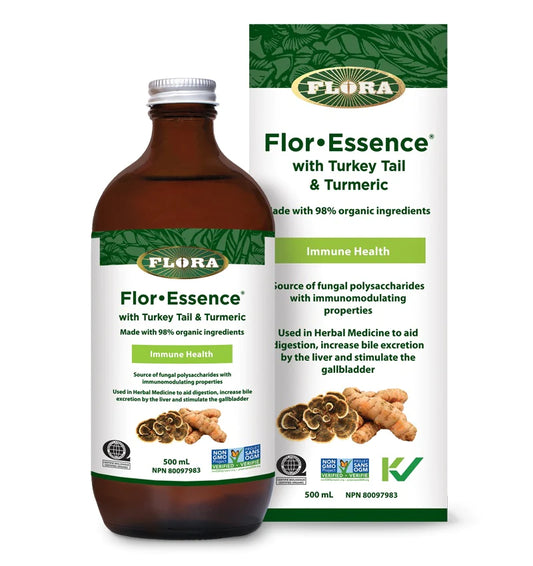 FLOR•ESSENCE® WITH TURKEY TAIL & TURMERIC