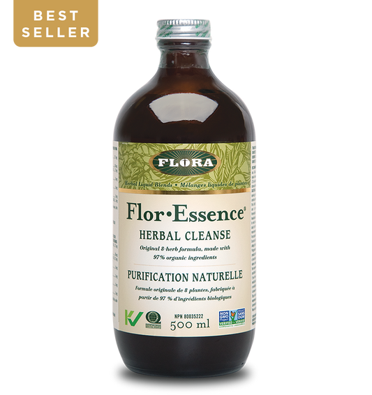 Flora Flor Essence herbal cleanse in liquid formula with 500mL  Edit alt text