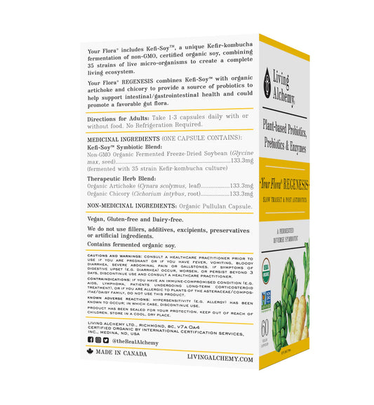 Living Alchemy Your Flora Regenesis (60 Capsules)