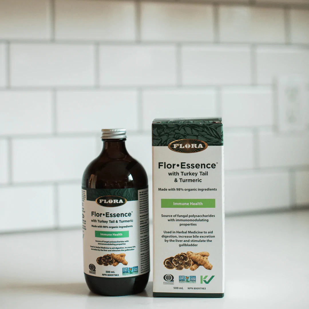 FLOR•ESSENCE® WITH TURKEY TAIL & TURMERIC