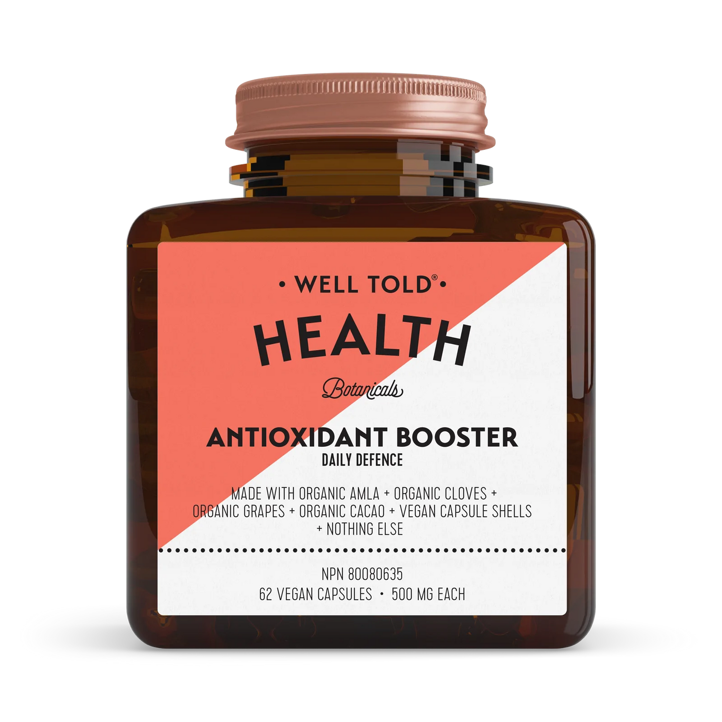 Well Told Health Antioxidant Booster (62 Capsules)