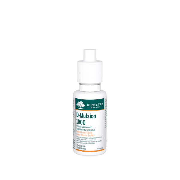 Genestra D-Mulsion 1000 Lemon Flavour (Emulsified Vitamin D)