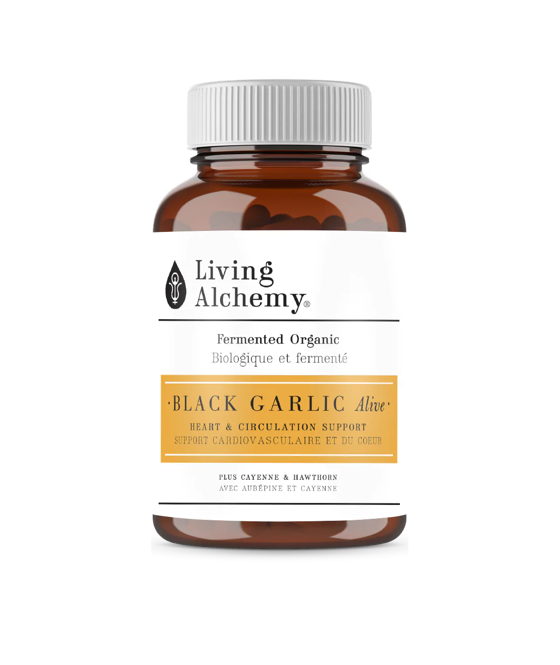 Living Alchemy Black Garlic 60 Veggie Caps