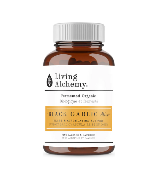Living Alchemy Black Garlic 60 Veggie Caps