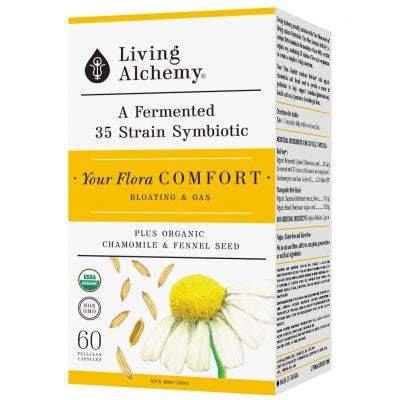 Living Alchemy Your Flora Comfort 60 Capsules