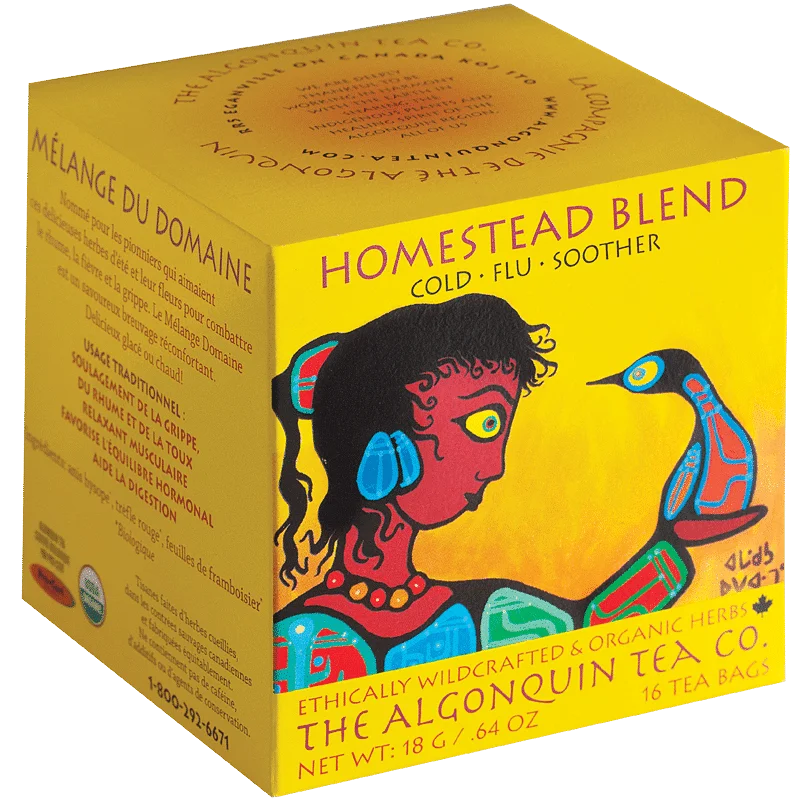 Homestead Blend Herbal Tea (Great for Head Cold Season) 16 Tea Bags
