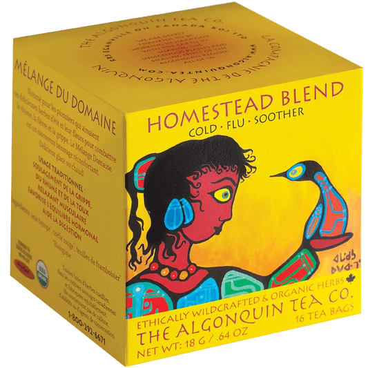 Homestead Blend Herbal Tea (Great for Head Cold Season) 16 Tea Bags