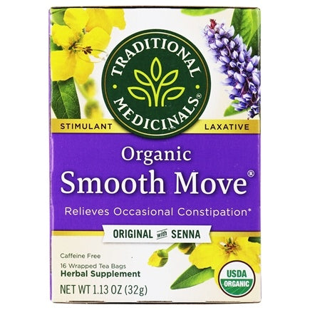 Traditional Medicinal Smooth Move Tea (16 tea bags)