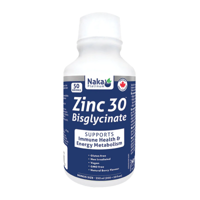 Naka Platinum Zinc 30 Bisglycinate 200+50mL
