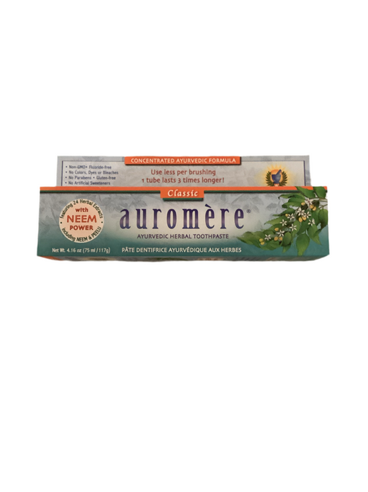 Auromere Ayurvedic Toothpaste Classic 117g