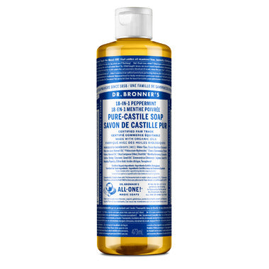 Dr. Bronner Pure Castile Peppermint Soap 473ml