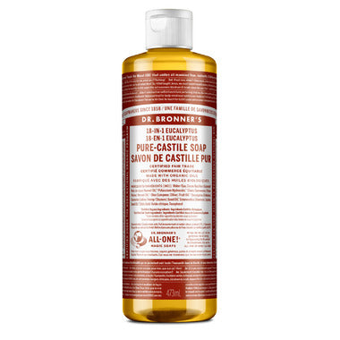 Dr. Bronner's Organic Pure Castile Liquid Soap Eucalyptus 473ml