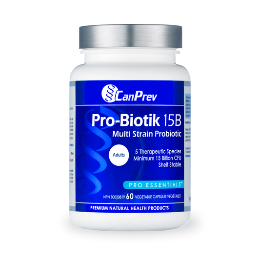 CanPrev Pro-Biotik 15B  Multi Strain Probiotic