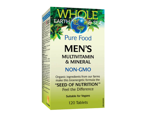 Whole Earth & Sea Men’s Multivitamin & Mineral 120 Tablets