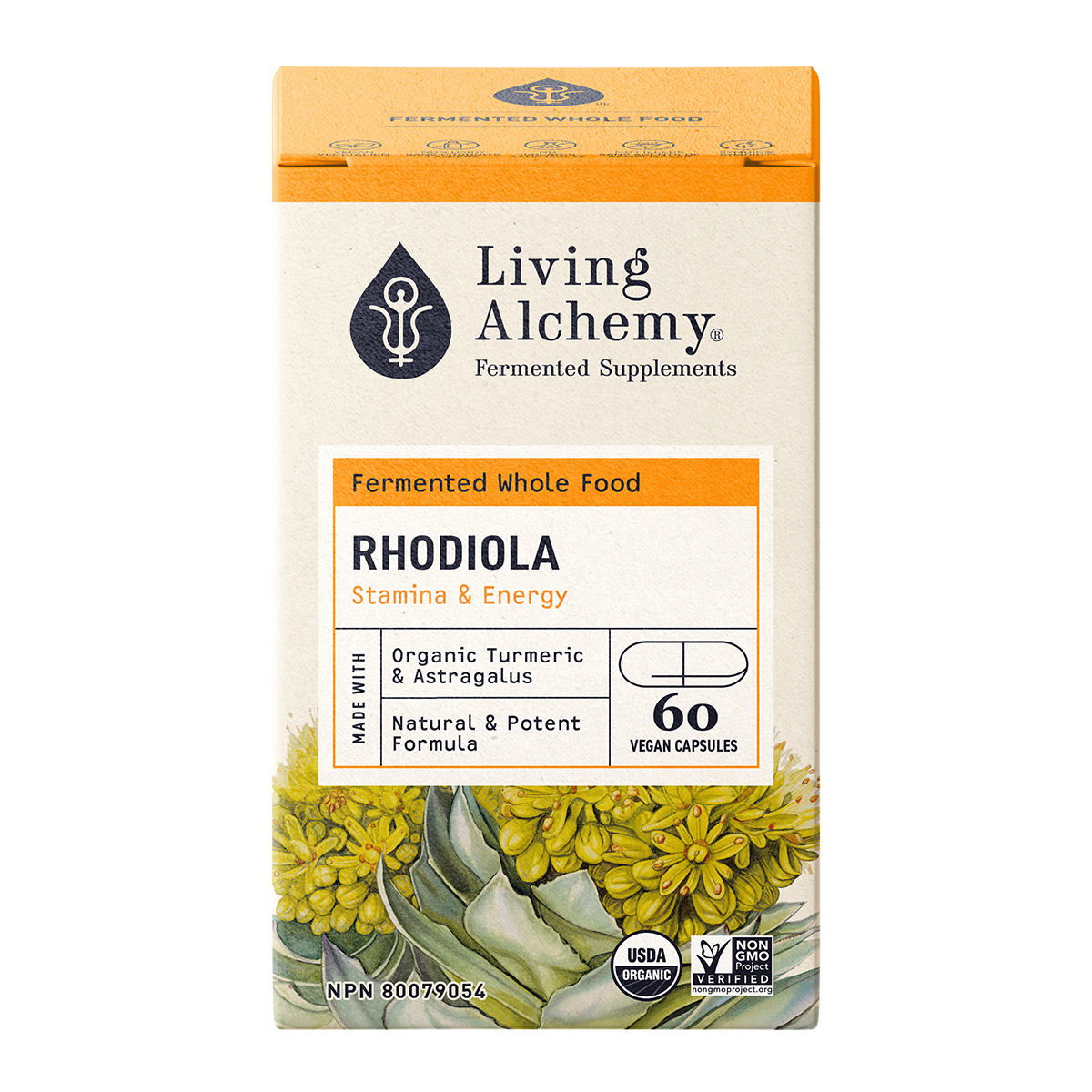 Living Alchemy Rhodiola Alive 60 Veggie Caps