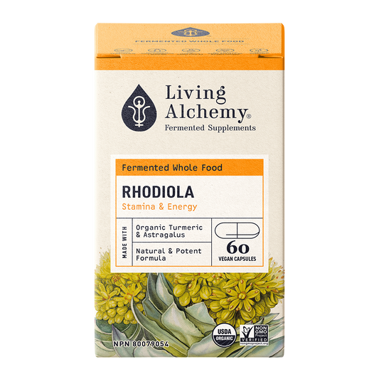Living Alchemy Rhodiola Alive 60 Veggie Caps