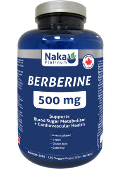 Naka Berberine 500mg - 150 V-Caps