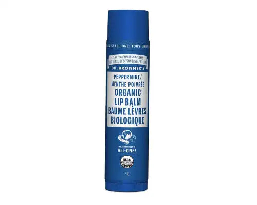 Dr. Bronners Organic Lip Balm Peppermint 4g - Organic