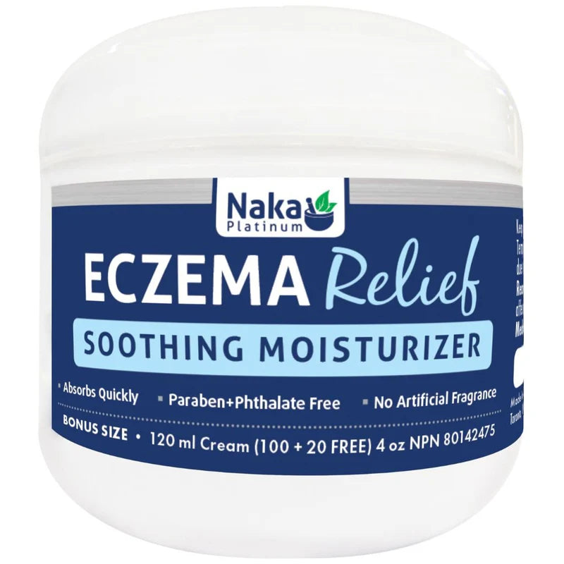 Naka Platinum Eczema Relief Soothing Moisturizer, 120ml