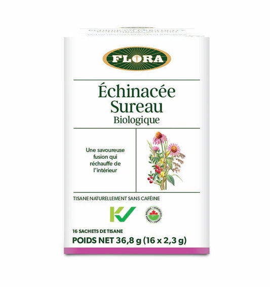 Flora Echinacea Elderberry Tea 16 Tea Bags