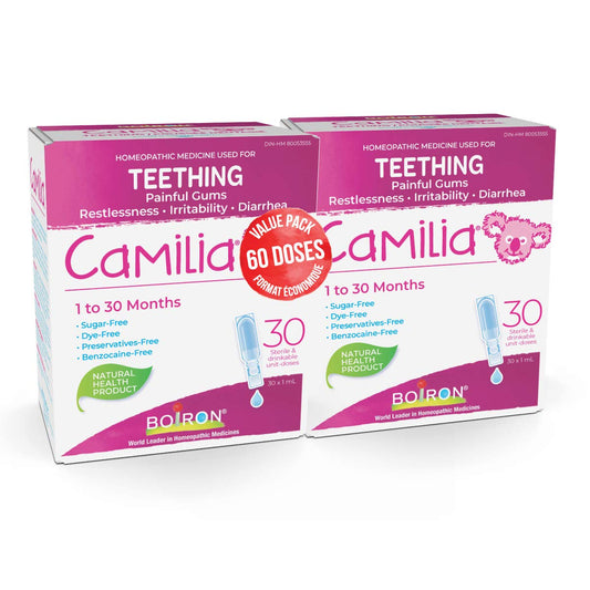 Camilia Teething Formula for Babies - Bonus Pack - 60 doses