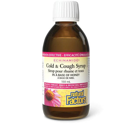 Natural Factors Echinamide Cold & Cough Syrup 150mL