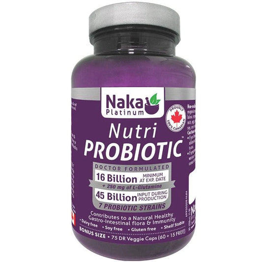 Naka Nutri Probiotic (60+15 capsules)