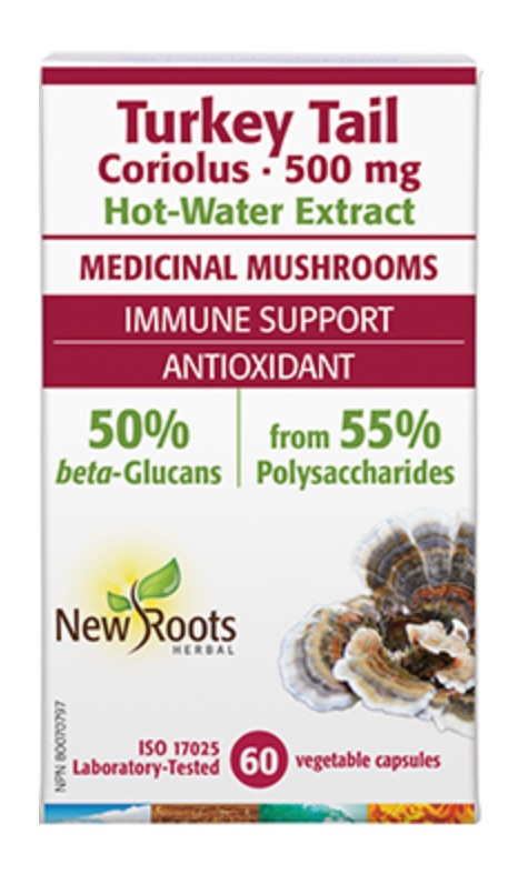 New Roots Turkey Tail (60 capsules)