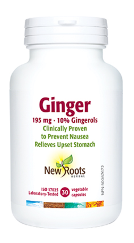 New Roots Ginger 195 mg (30 capsules)