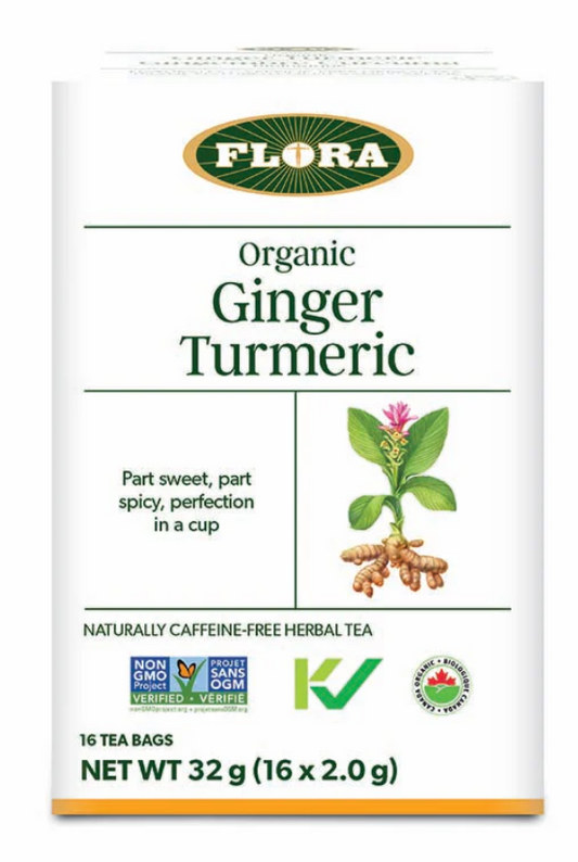 Flora Ginger Turmeric Tea