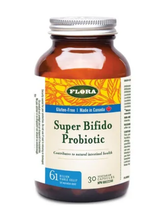 Flora Super Bifido Probiotic 30 Veggie Capsules