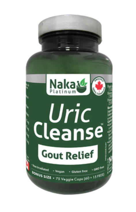 Naka Platinum Uric Cleanse 75 Veggie Capsules