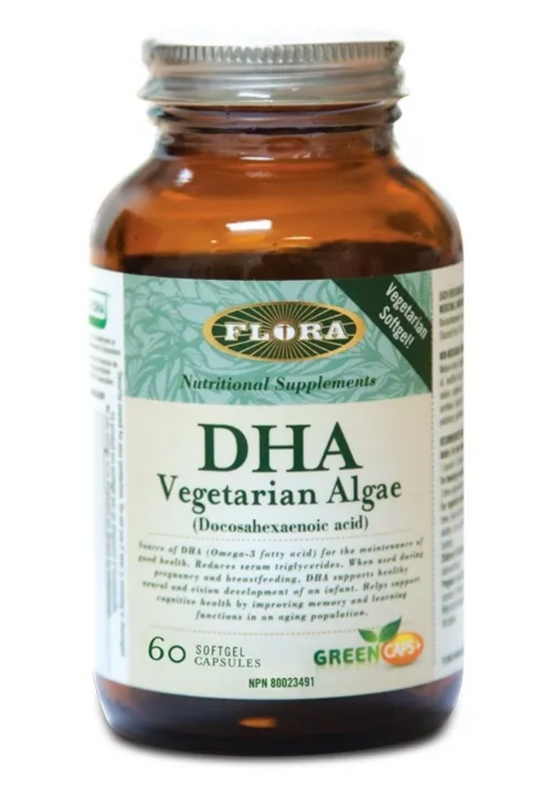 DHA Vegetarian Algae (60 Softgels)