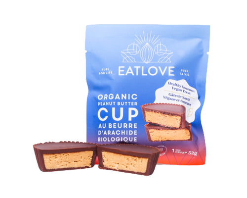 Eat Love Organic Peanut Butter Choco Cup 52g