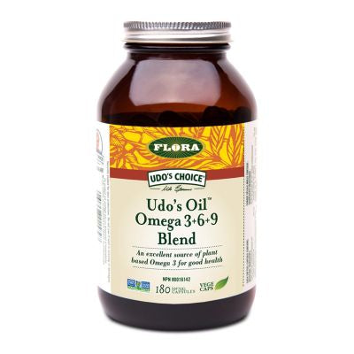 Flora Udo's Oil Omega 3+6+9 Blend 180 Softgels