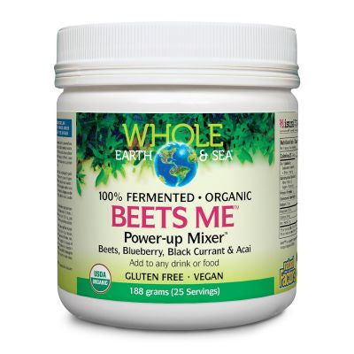 Whole Earth & Sea Beets Me Power Up Mixer Beets, Blueberry, Black Current & Acai 188g