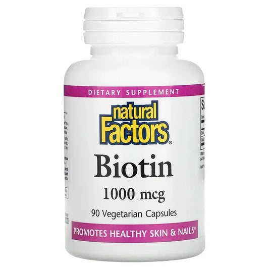 Natural Factors Biotin 1000mcg (90 capsules)