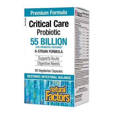 Natural Factors Critical Care 55 Billion (80 Count)